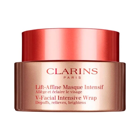 🆕 CLARINS V-Facial Instant Depuffing Face Mask 75 mL NIB & SEALED EXP 5/26 - Picture 1 of 14
